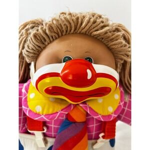 1985 Cabbage Patch Kids 18" Circus Clown Doll with Mask  (3284)